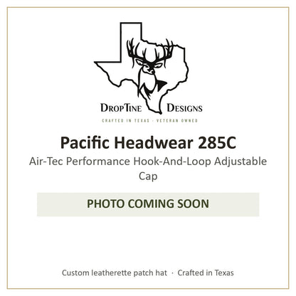 Photo coming soon: Pacific Headwear 285C Air-Tec Performance Hook-And-Loop Adjustable Cap