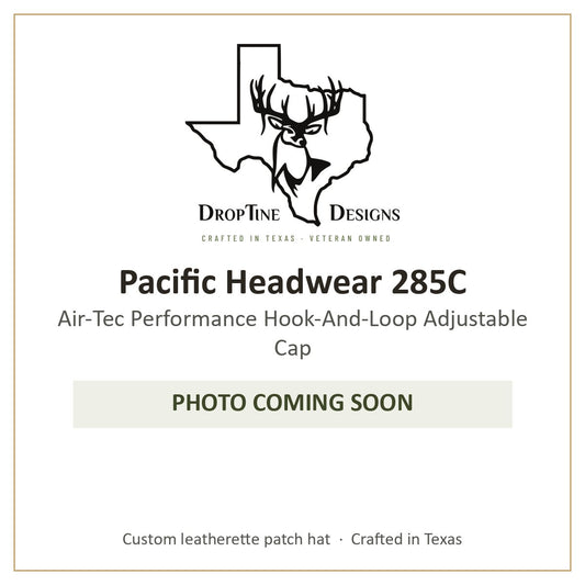 Photo coming soon: Pacific Headwear 285C Air-Tec Performance Hook-And-Loop Adjustable Cap
