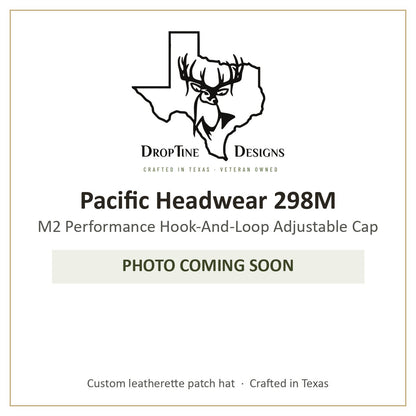 Photo coming soon: Pacific Headwear 298M M2 Performance Hook-And-Loop Adjustable Cap