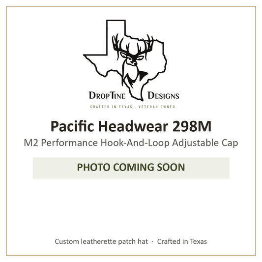 Photo coming soon: Pacific Headwear 298M M2 Performance Hook-And-Loop Adjustable Cap