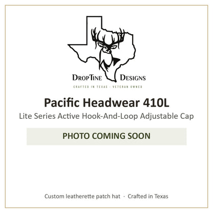 Photo coming soon: Pacific Headwear 410L Lite Series Active Hook-And-Loop Adjustable Cap