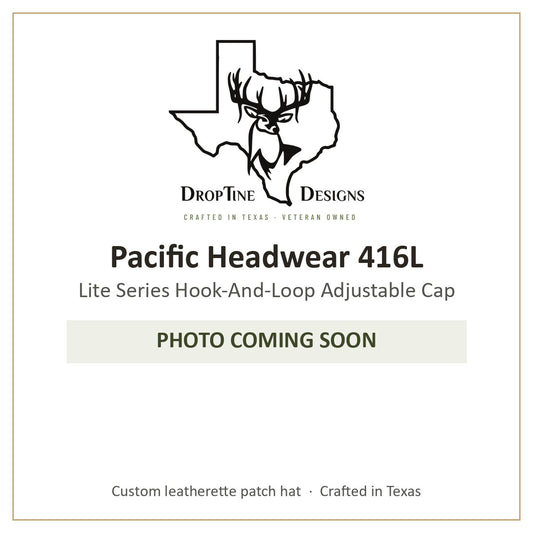 Photo coming soon: Pacific Headwear 416L Lite Series Hook-And-Loop Adjustable Cap