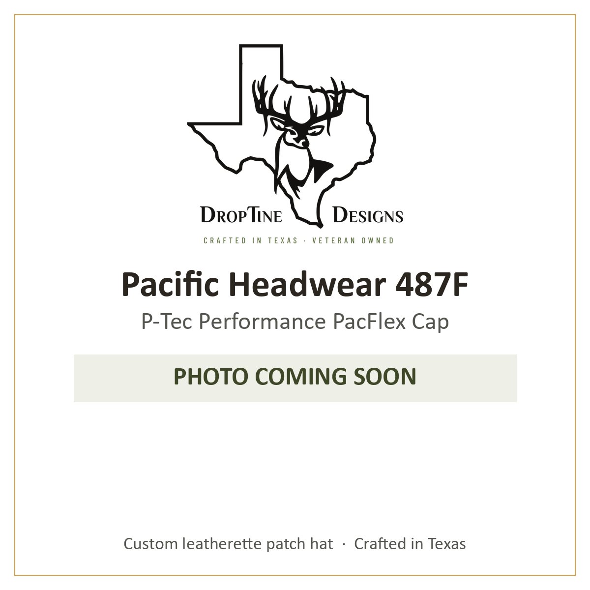 Photo coming soon: Pacific Headwear 487F P-Tec Performance PacFlex Cap