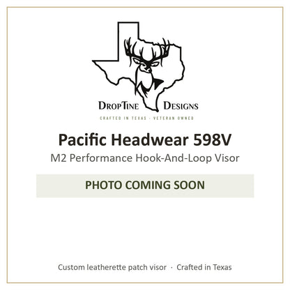 Photo coming soon: Pacific Headwear 598V M2 Performance Hook-And-Loop Visor