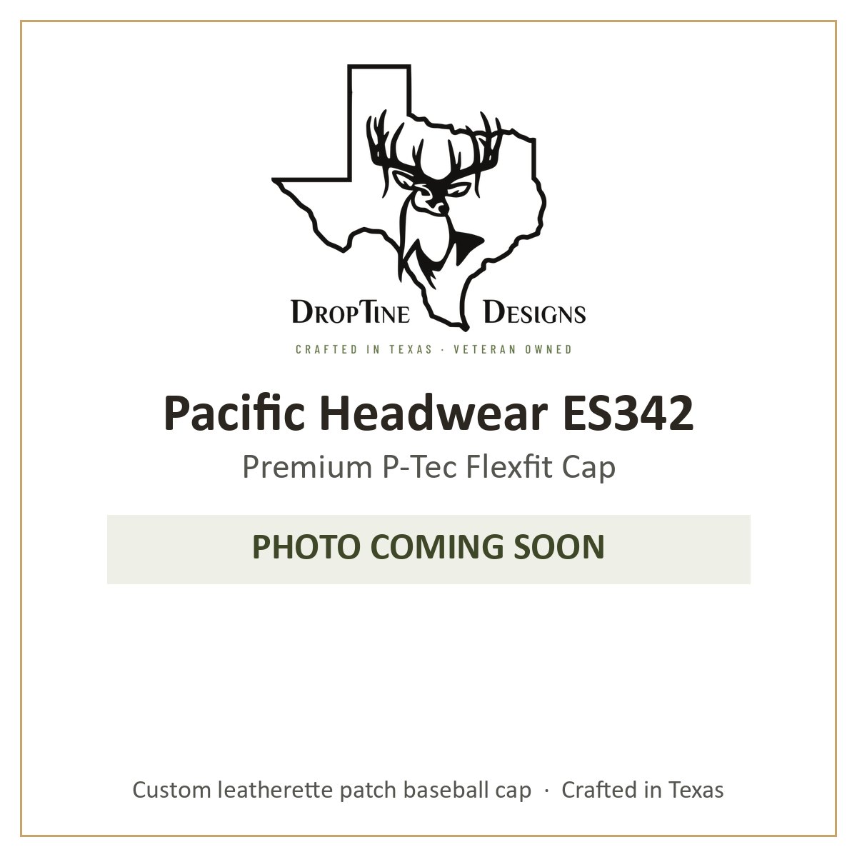 Photo coming soon: Pacific Headwear ES342 Premium P-Tec Flexfit Cap