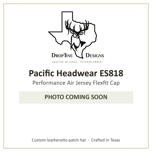 Photo coming soon: Pacific Headwear ES818 Performance Air Jersey Flexfit Cap