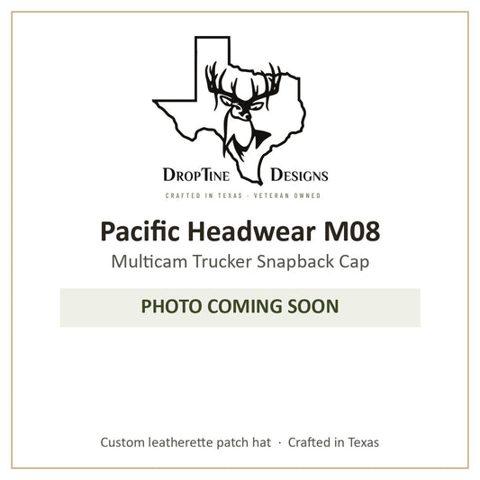Photo coming soon: Pacific Headwear M08 Multicam Trucker Snapback Cap
