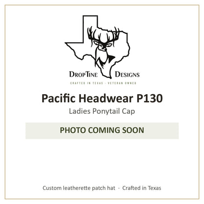 Photo coming soon: Pacific Headwear P130 Ladies Ponytail Cap