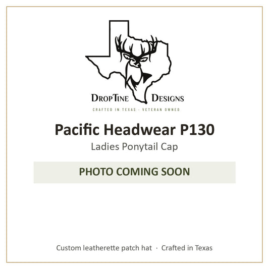 Photo coming soon: Pacific Headwear P130 Ladies Ponytail Cap