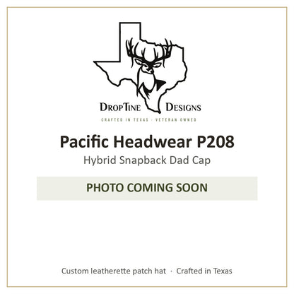 Photo coming soon: Pacific Headwear P208 Hybrid Snapback Dad Cap