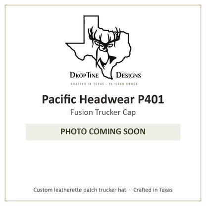 Photo coming soon: Pacific Headwear P401 Fusion Trucker Cap