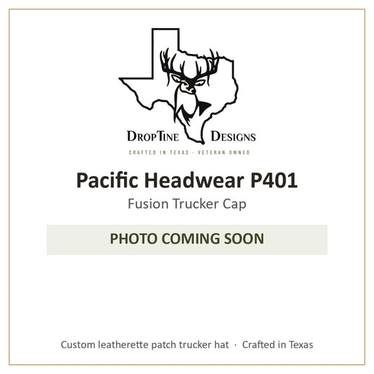 Photo coming soon: Pacific Headwear P401 Fusion Trucker Cap