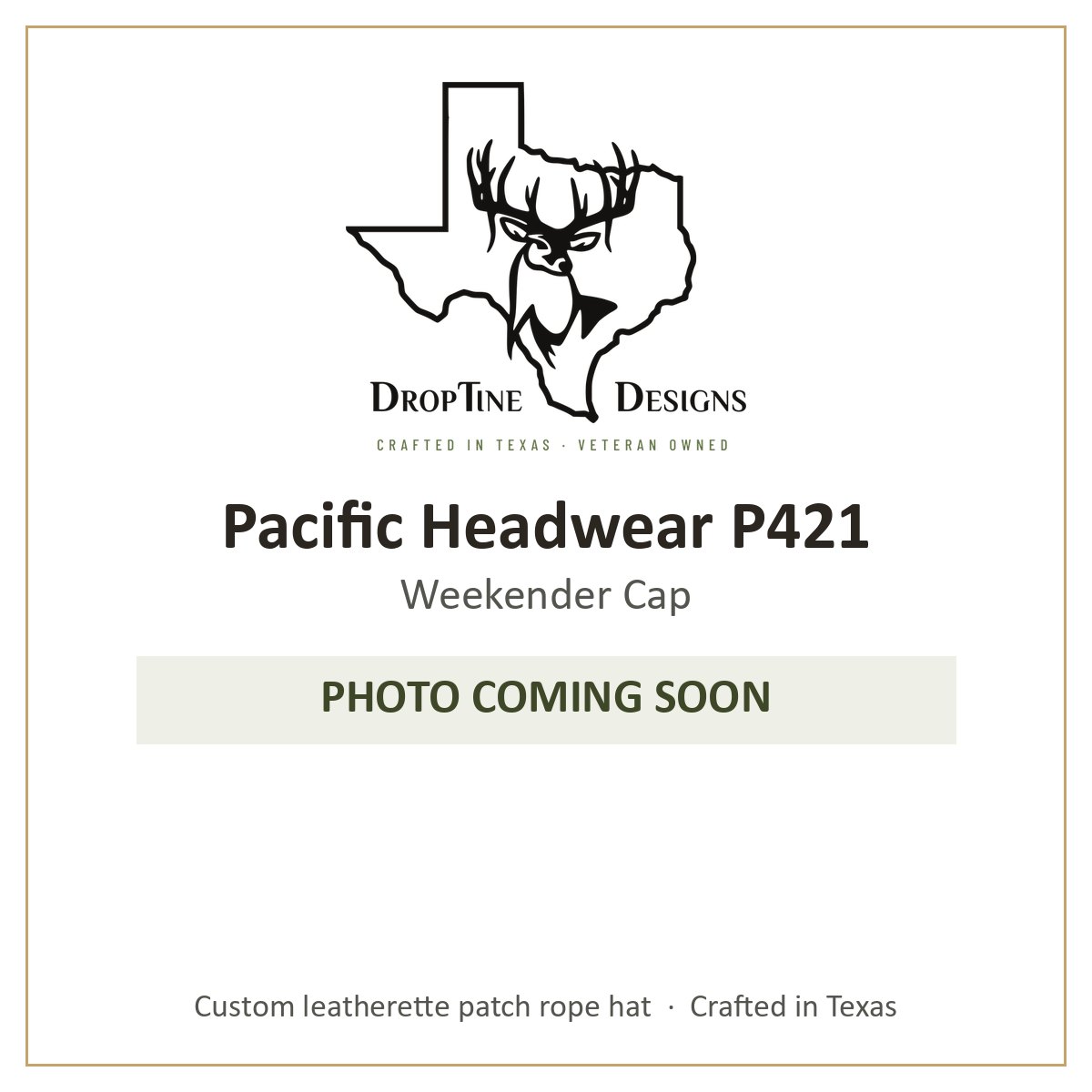 Photo coming soon: Pacific Headwear P421 Weekender Cap