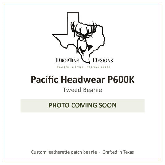Photo coming soon: Pacific Headwear P600K Tweed Beanie