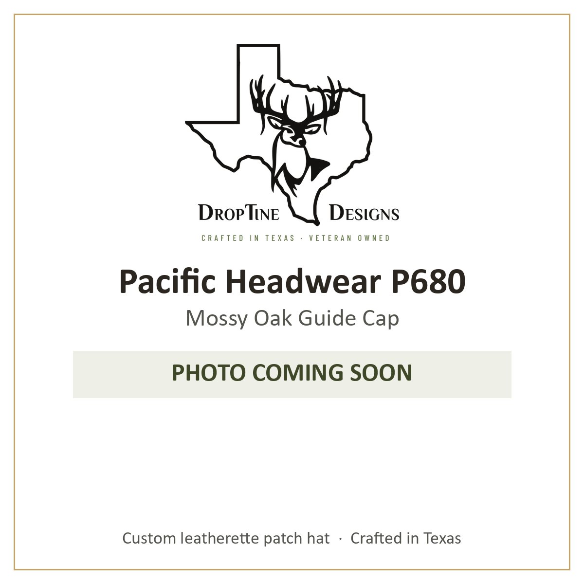 Photo coming soon: Pacific Headwear P680 Mossy Oak Guide Cap