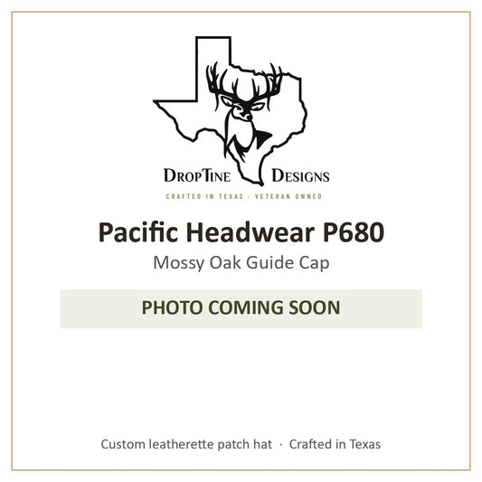 Photo coming soon: Pacific Headwear P680 Mossy Oak Guide Cap