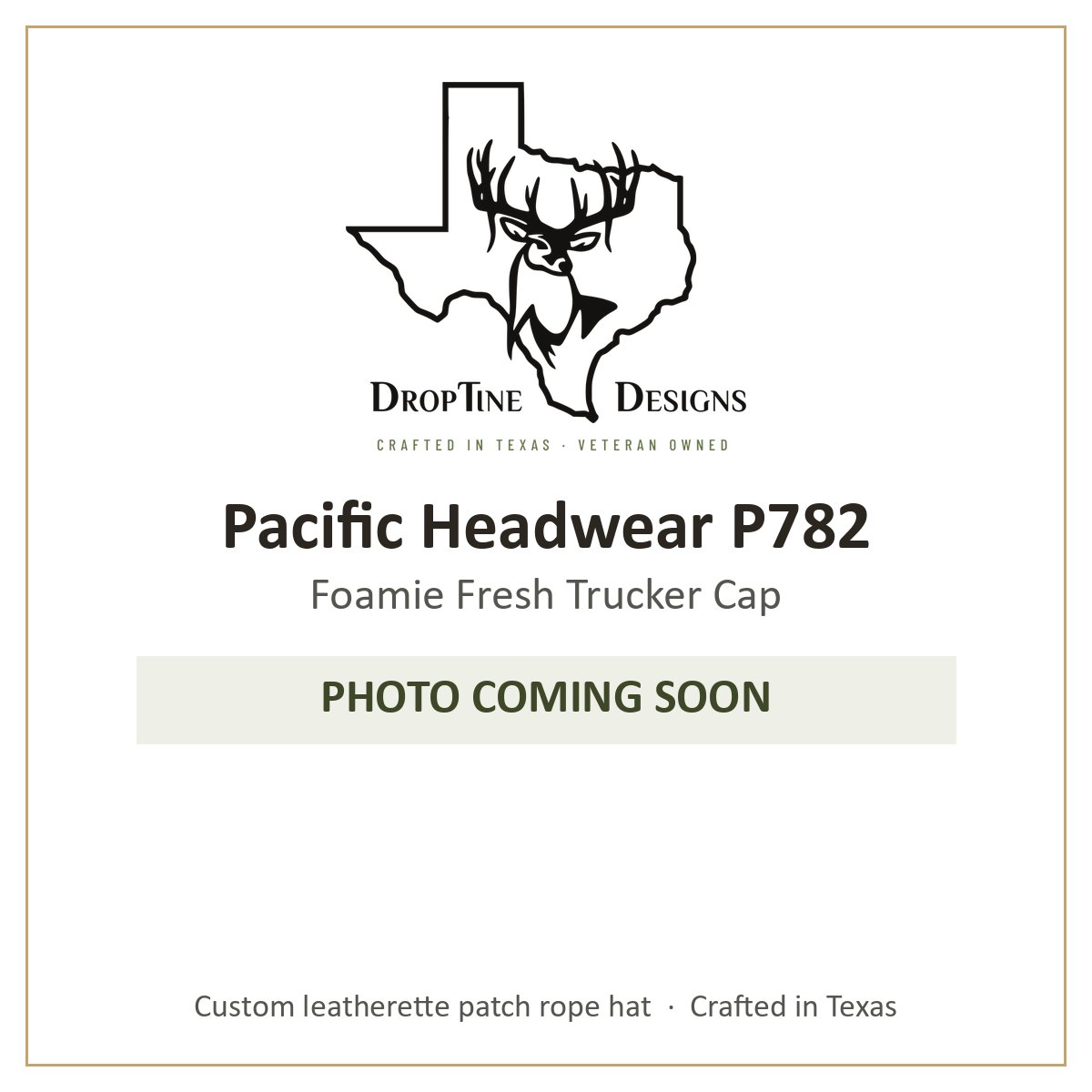 Photo coming soon: Pacific Headwear P782 Foamie Fresh Trucker Cap