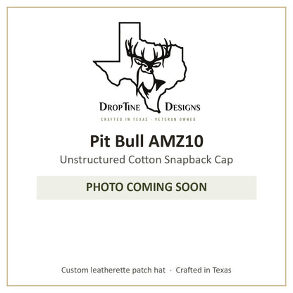 Photo coming soon: Pit Bull AMZ10 Unstructured Cotton Snapback Cap