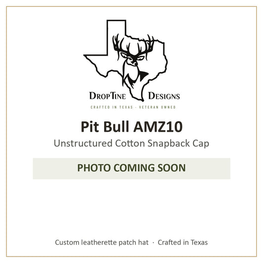 Photo coming soon: Pit Bull AMZ10 Unstructured Cotton Snapback Cap