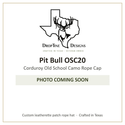 Photo coming soon: Pit Bull OSC20 Corduroy Old School Camo Rope Cap