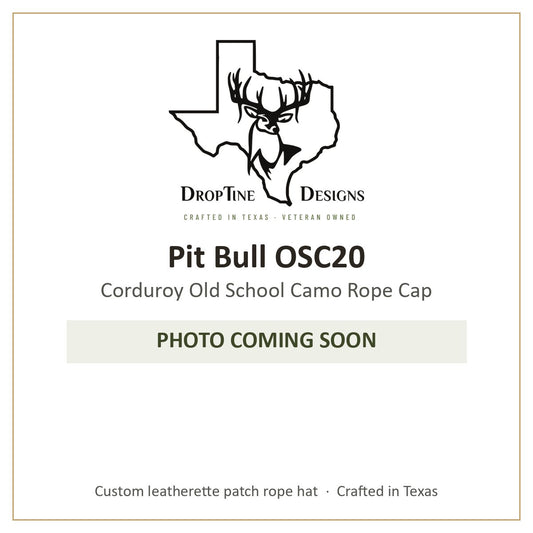 Photo coming soon: Pit Bull OSC20 Corduroy Old School Camo Rope Cap