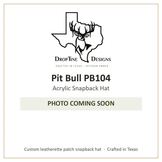 Photo coming soon: Pit Bull PB104 Acrylic Snapback Hat