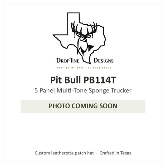 Photo coming soon: Pit Bull PB114T 5 Panel Multi-Tone Sponge Trucker