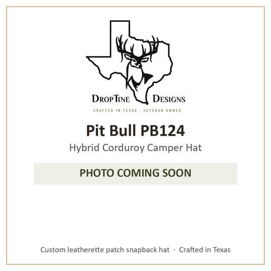Photo coming soon: Pit Bull PB124 Hybrid Corduroy Camper Hat