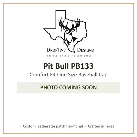 Photo coming soon: Pit Bull PB133 Comfort Fit One Size Baseball Cap
