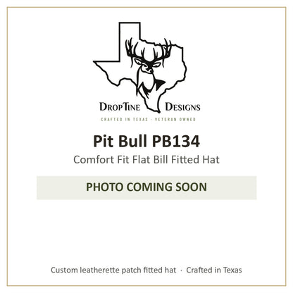 Photo coming soon: Pit Bull PB134 Comfort Fit Flat Bill Fitted Hat
