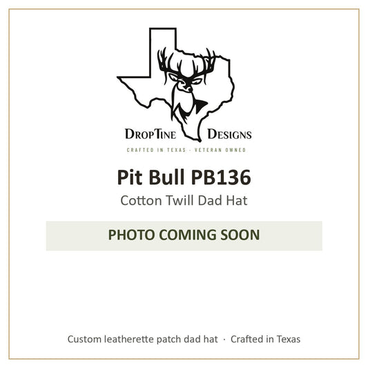 Photo coming soon: Pit Bull PB136 Cotton Twill Dad Hat