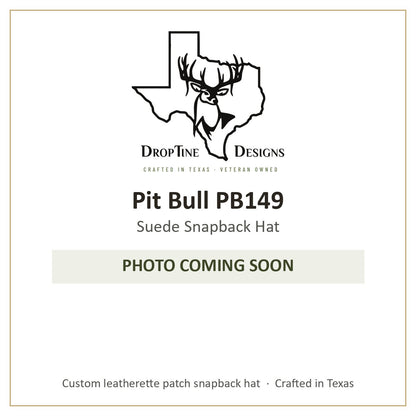 Photo coming soon: Pit Bull PB149 Suede Snapback Hat