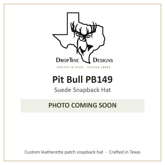 Photo coming soon: Pit Bull PB149 Suede Snapback Hat