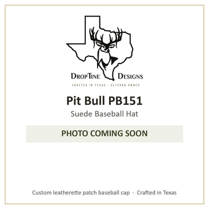 Photo coming soon: Pit Bull PB151 Suede Baseball Hat