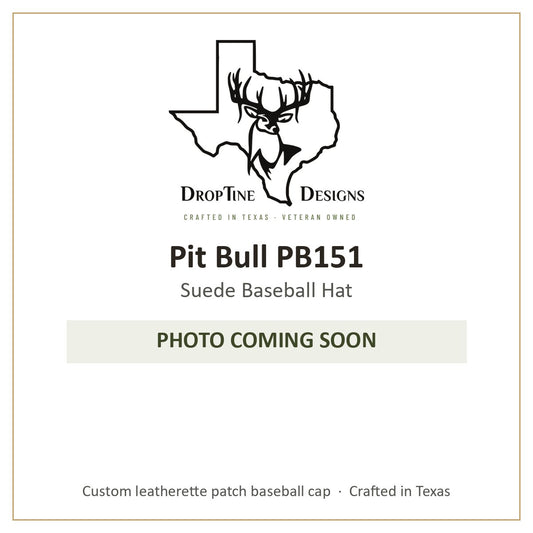 Photo coming soon: Pit Bull PB151 Suede Baseball Hat