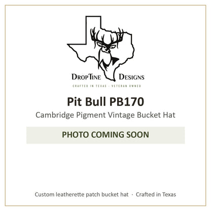Photo coming soon: Pit Bull PB170 Cambridge Pigment Vintage Bucket Hat