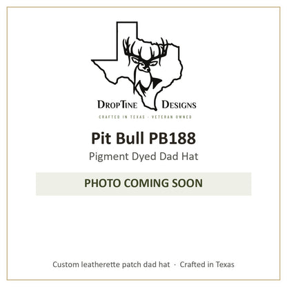 Photo coming soon: Pit Bull PB188 Pigment Dyed Dad Hat