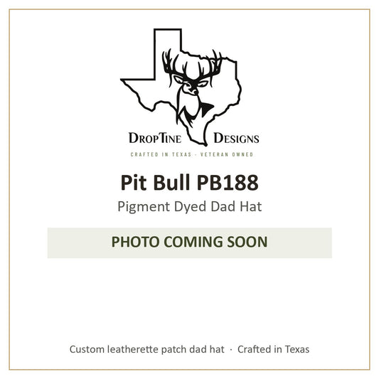 Photo coming soon: Pit Bull PB188 Pigment Dyed Dad Hat