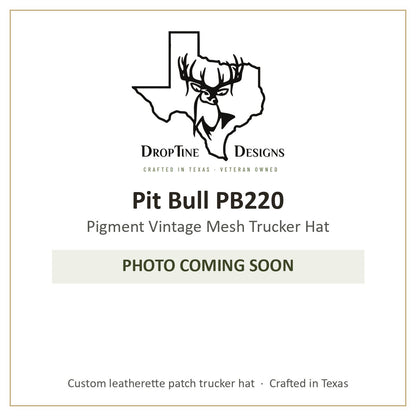 Photo coming soon: Pit Bull PB220 Pigment Vintage Mesh Trucker Hat