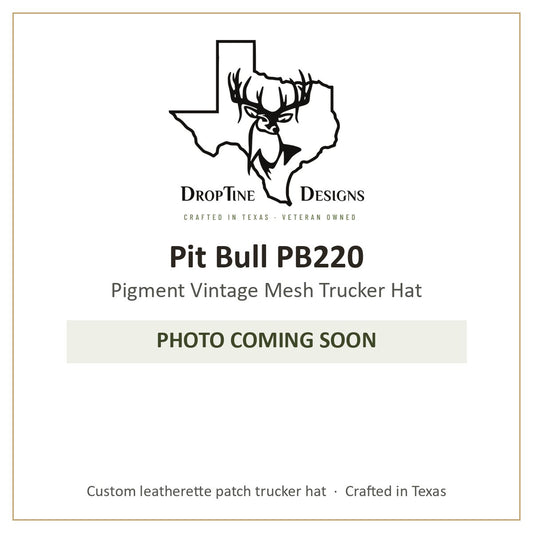 Photo coming soon: Pit Bull PB220 Pigment Vintage Mesh Trucker Hat