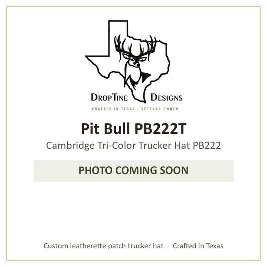 Photo coming soon: Pit Bull PB222T Cambridge Tri-Color Trucker Hat PB222
