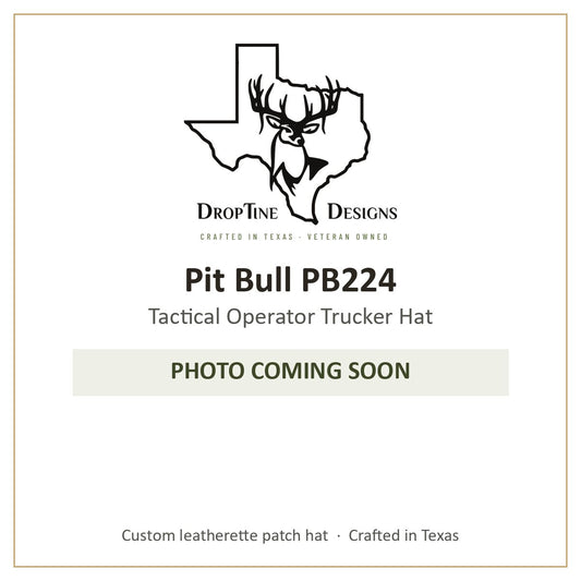 Photo coming soon: Pit Bull PB224 Tactical Operator Trucker Hat