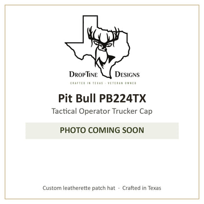 Photo coming soon: Pit Bull PB224TX Tactical Operator Trucker Cap