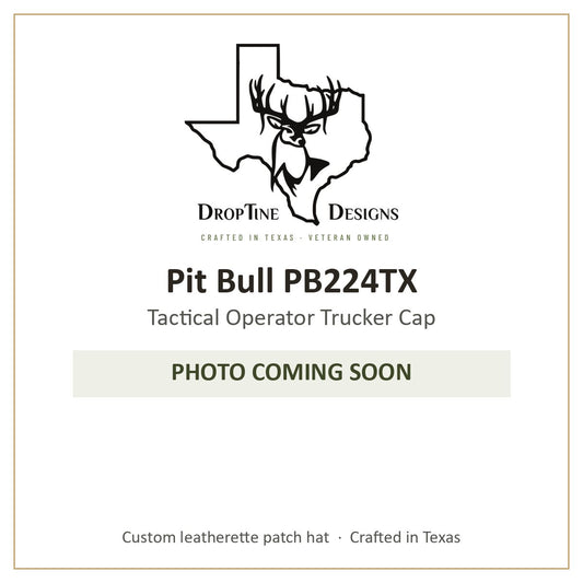 Photo coming soon: Pit Bull PB224TX Tactical Operator Trucker Cap