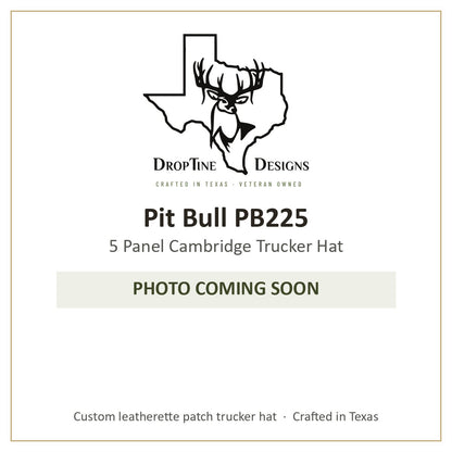 Photo coming soon: Pit Bull PB225 5 Panel Cambridge Trucker Hat