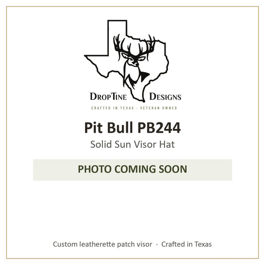 Photo coming soon: Pit Bull PB244 Solid Sun Visor Hat