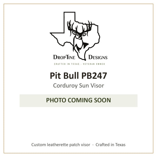 Photo coming soon: Pit Bull PB247 Corduroy Sun Visor