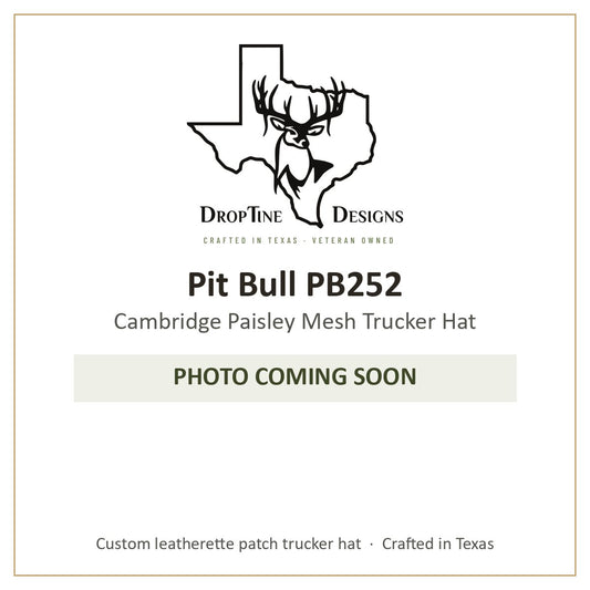Photo coming soon: Pit Bull PB252 Cambridge Paisley Mesh Trucker Hat