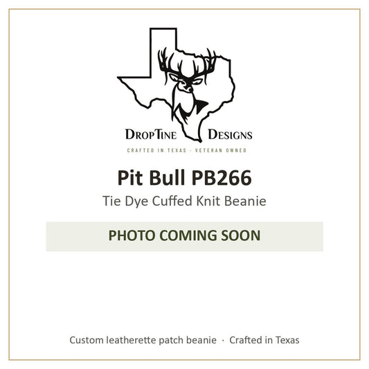 Photo coming soon: Pit Bull PB266 Tie Dye Cuffed Knit Beanie