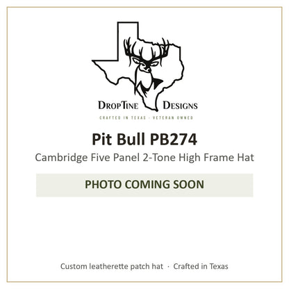 Photo coming soon: Pit Bull PB274 Cambridge Five Panel 2-Tone High Frame Hat